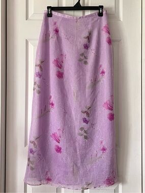 We Too Sportswear Floral Maxi Skirt